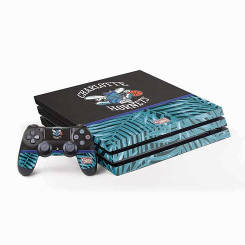 NBA Charlotte Hornets Retro Palms PlayStation PS4 Skins