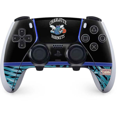 NBA Charlotte Hornets Retro Palms PS5 DualSense Edge Pro Controller Skin