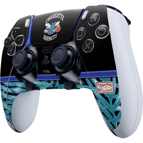 NBA Charlotte Hornets Retro Palms PS5 DualSense Edge Pro Controller Skin