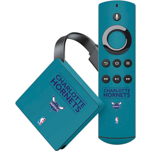 NBA Charlotte Hornets Standard - Blue Amazon Fire TV Skin