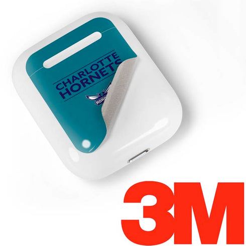 NBA Charlotte Hornets Standard - Blue Apple AirPods Skin