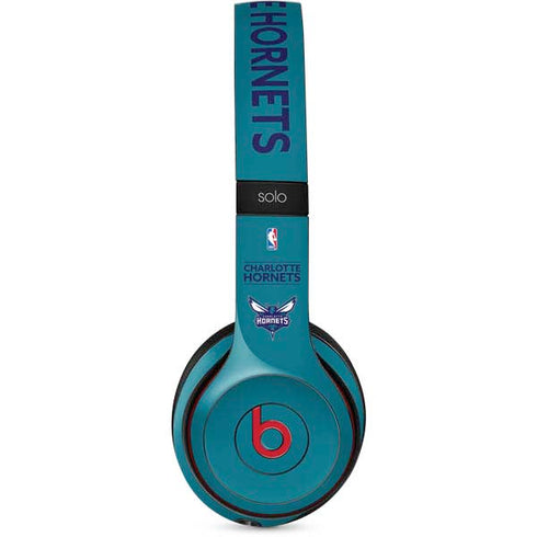 NBA Charlotte Hornets Standard - Blue Beats Solo 2 Wireless Skin