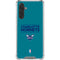 NBA Charlotte Hornets Standard - Blue Galaxy A17 Clear Case