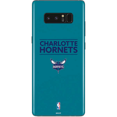 NBA Charlotte Hornets Standard - Blue Galaxy Note 8 Skin