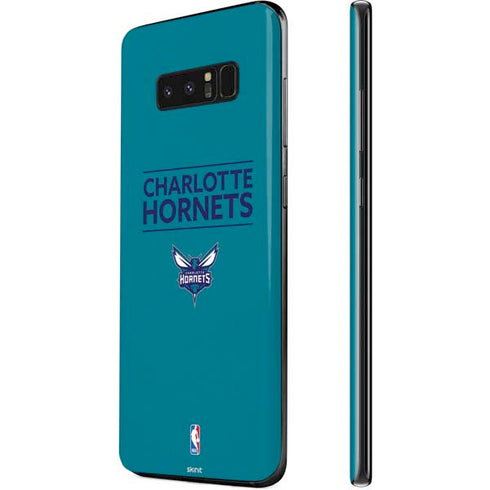 NBA Charlotte Hornets Standard - Blue Galaxy Note 8 Skin