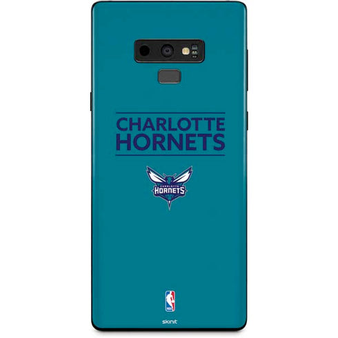 NBA Charlotte Hornets Standard - Blue Galaxy Note 9 Skin