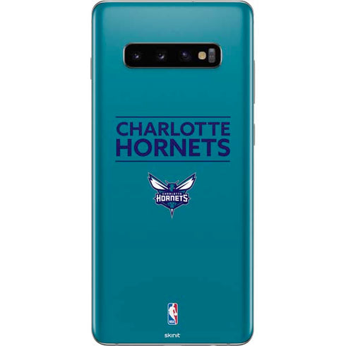 NBA Charlotte Hornets Standard - Blue Galaxy S10 Plus Skin