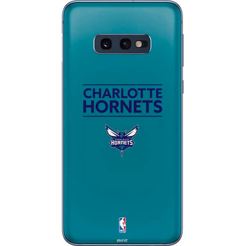 NBA Charlotte Hornets Standard - Blue Galaxy S10e Skin