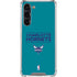 NBA Charlotte Hornets Standard - Blue Galaxy S24 FE Clear Case