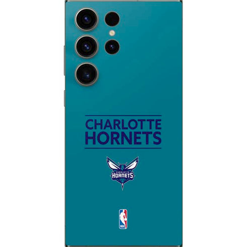 NBA Charlotte Hornets Standard - Blue Galaxy S25 Ultra Skin