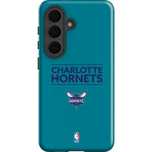 NBA Charlotte Hornets Standard - Blue Galaxy S26 Plus Impact Case