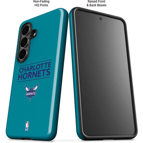 NBA Charlotte Hornets Standard - Blue Galaxy S26 Plus Impact Case
