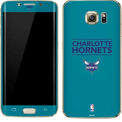 NBA Charlotte Hornets Standard - Blue Galaxy S7 Edge Skin