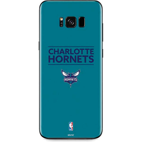 NBA Charlotte Hornets Standard - Blue Galaxy S8 Plus Skin