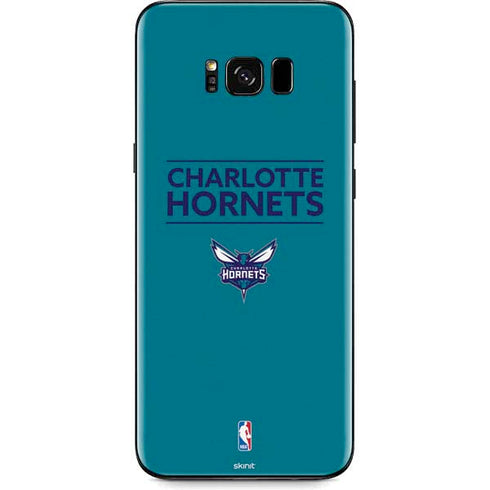 NBA Charlotte Hornets Standard - Blue Galaxy S8 Skin