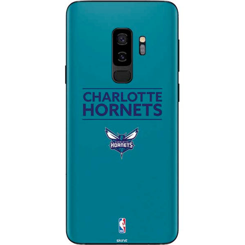 NBA Charlotte Hornets Standard - Blue Galaxy S9 Plus Skin