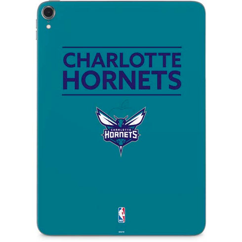 NBA Charlotte Hornets Standard - Blue Apple iPad Pro Skin