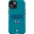 NBA Charlotte Hornets Standard - Blue iPhone 15 Impact Case