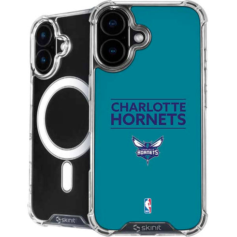 NBA Charlotte Hornets Standard - Blue iPhone 16 MagSafe Case