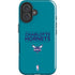 NBA Charlotte Hornets Standard - Blue iPhone 16 Plus Impact Case