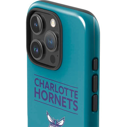 NBA Charlotte Hornets Standard - Blue iPhone 16 Pro Impact Case