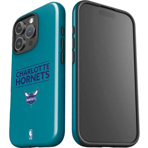 NBA Charlotte Hornets Standard - Blue iPhone 16 Pro Impact Case