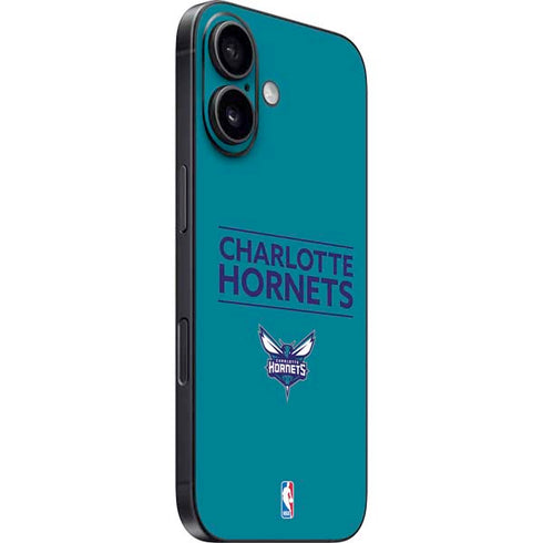 NBA Charlotte Hornets Standard - Blue iPhone 16 Skin