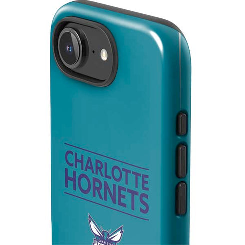 NBA Charlotte Hornets Standard - Blue iPhone 16e Impact Case