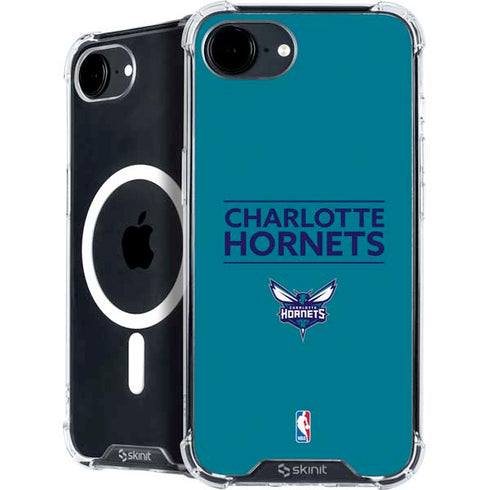 NBA Charlotte Hornets Standard - Blue iPhone 16e MagSafe Case