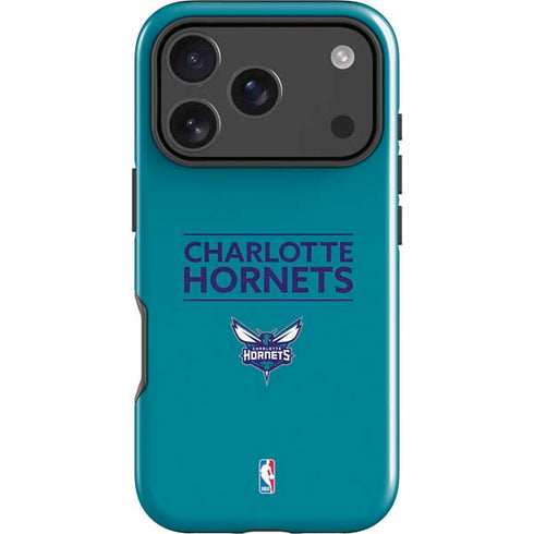 NBA Charlotte Hornets Standard - Blue iPhone 18 Pro Impact Case