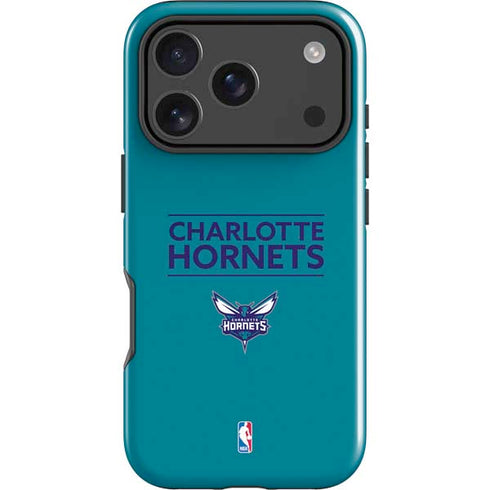NBA Charlotte Hornets Standard - Blue iPhone 18 Pro Max Impact Case