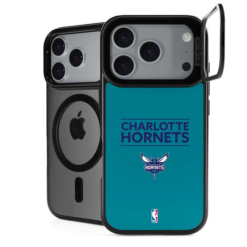 NBA Charlotte Hornets Standard - Blue iPhone 18 Pro Max Kickstand Case