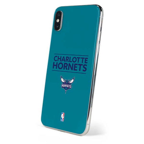 NBA Charlotte Hornets Standard - Blue iPhone XS Max Skin