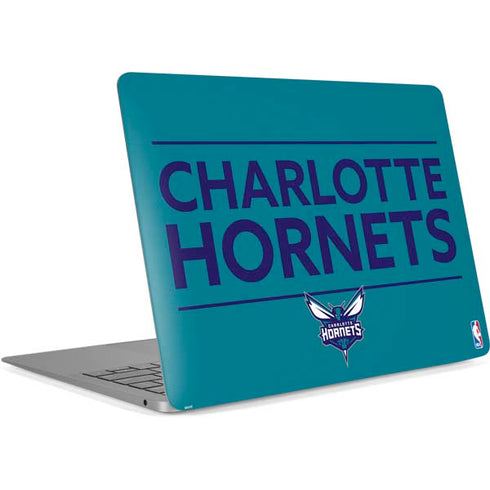 NBA Charlotte Hornets Standard - Blue Apple MacBook Air Skin