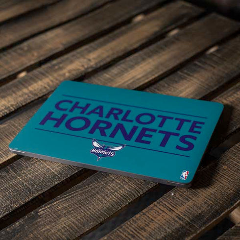 NBA Charlotte Hornets Standard - Blue Apple MacBook Air Skin