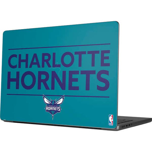 NBA Charlotte Hornets Standard - Blue Apple MacBook Pro 14-inch Skin