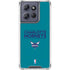 NBA Charlotte Hornets Standard - Blue Moto G 5G (2025) Clear Case
