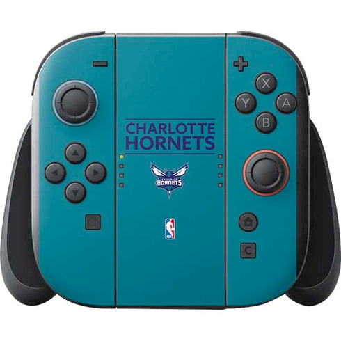 NBA Charlotte Hornets Standard - Blue Nintendo Switch 2 (2025) with Joy-Con Skin