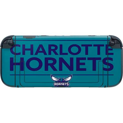 NBA Charlotte Hornets Standard - Blue Nintendo Switch 2 (2025) with Joy-Con Skin