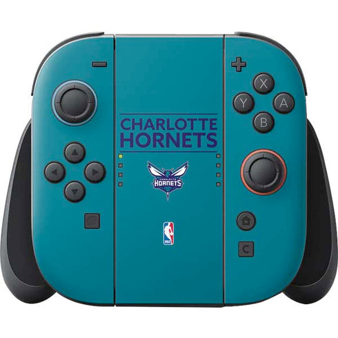 NBA Charlotte Hornets Standard - Blue Nintendo Switch 2 (2025) Joy-Con Controller Skin
