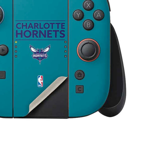 NBA Charlotte Hornets Standard - Blue Nintendo Switch 2 (2025) Joy-Con Controller Skin