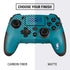 NBA Charlotte Hornets Standard - Blue PlayStation Scuf Vantage 2 Controller Skin