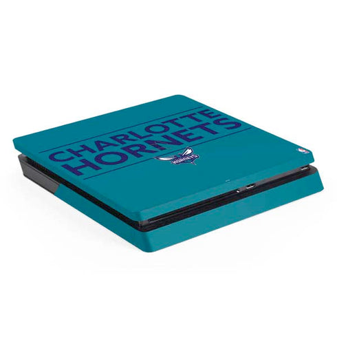 NBA Charlotte Hornets Standard - Blue PS4 Slim Skin