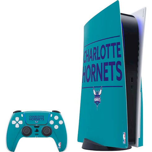 NBA Charlotte Hornets Standard - Blue PlayStation PS5 Skins