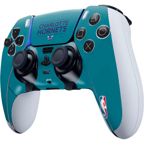 NBA Charlotte Hornets Standard - Blue PS5 DualSense Edge Pro Controller Skin