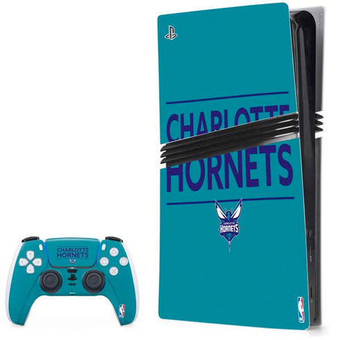 NBA Charlotte Hornets Standard - Blue PS5 Pro Bundle Skin