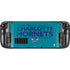 NBA Charlotte Hornets Standard - Blue Steam Deck Handheld Gaming Computer Skin