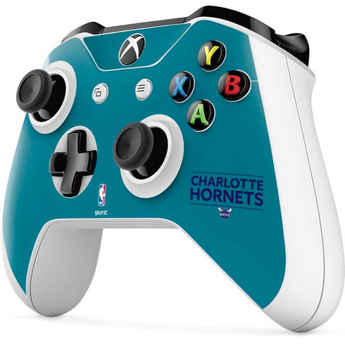 NBA Charlotte Hornets Standard - Blue Xbox One S Controller Skin