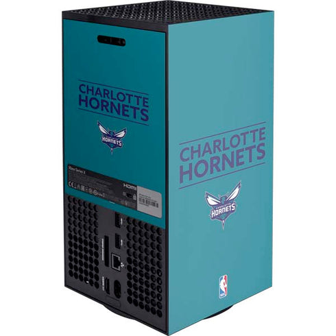 NBA Charlotte Hornets Standard - Blue XBox Series X Digital Edition Console Skin