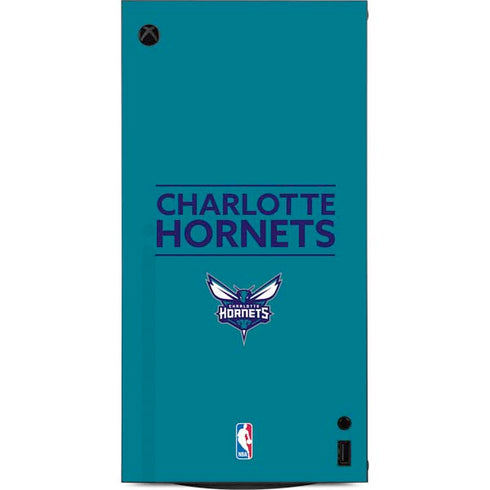 NBA Charlotte Hornets Standard - Blue XBox Series X Digital Edition Console Skin